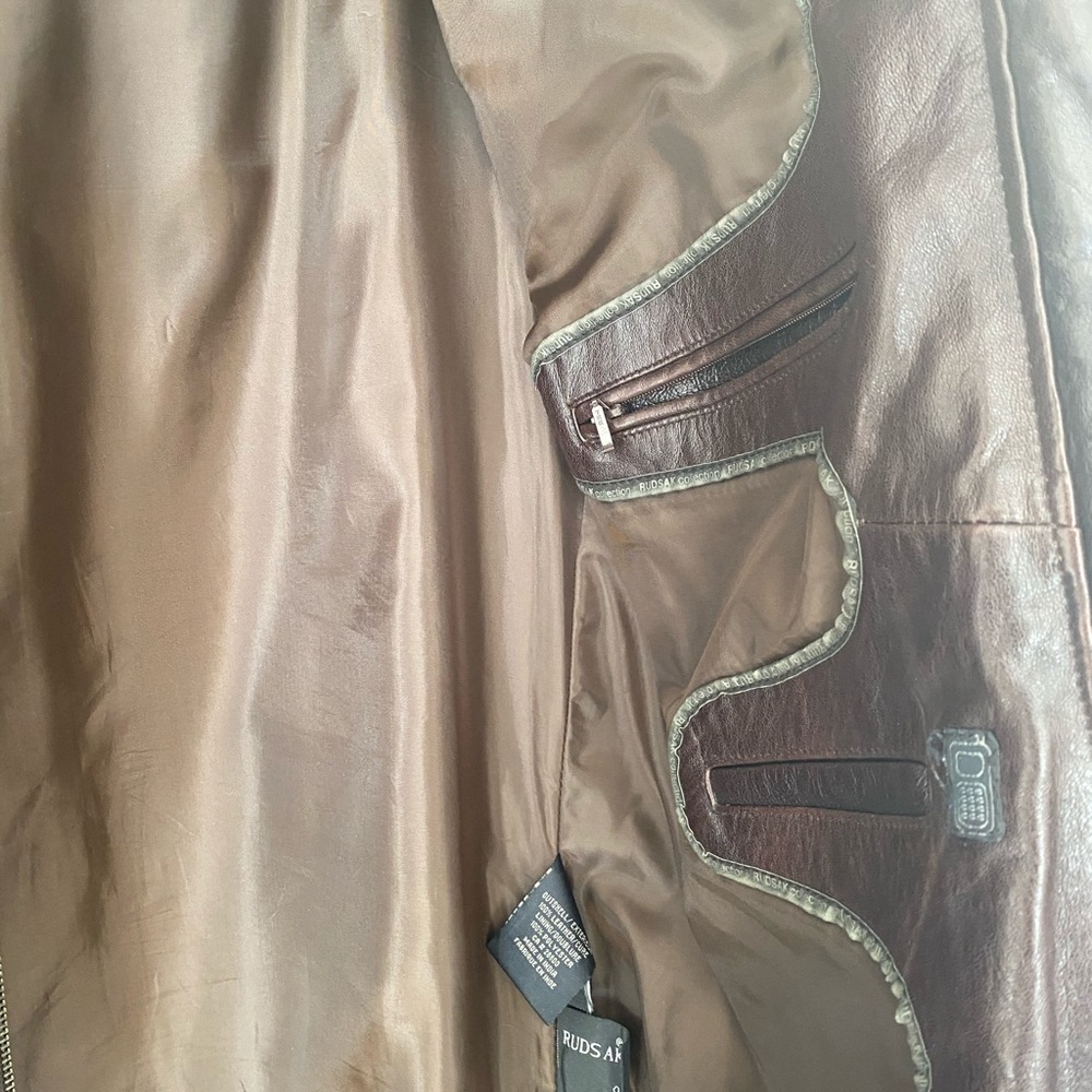 Rudsak Leather Jacket - Picture 8 of 9